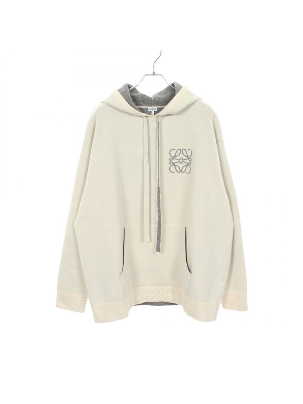 Loewe Hoodie Anagram Knit Wool